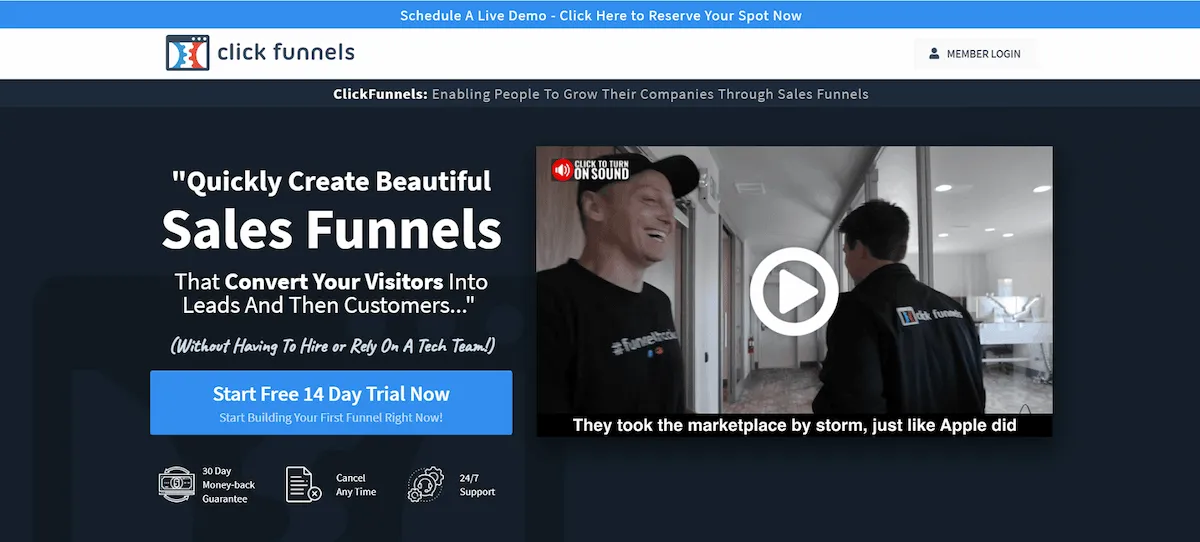 Clickfunnels – O Melhor para Funil de Marketing?