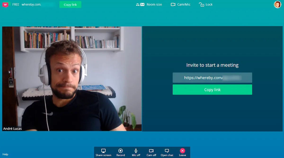 Whereby – Videoconferência grátis