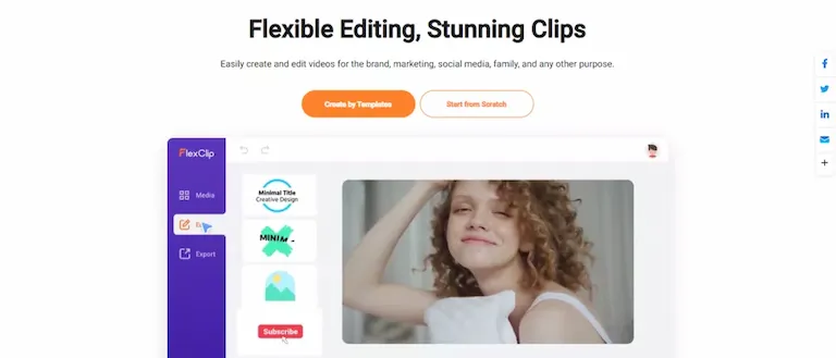 Análise do FlexClip