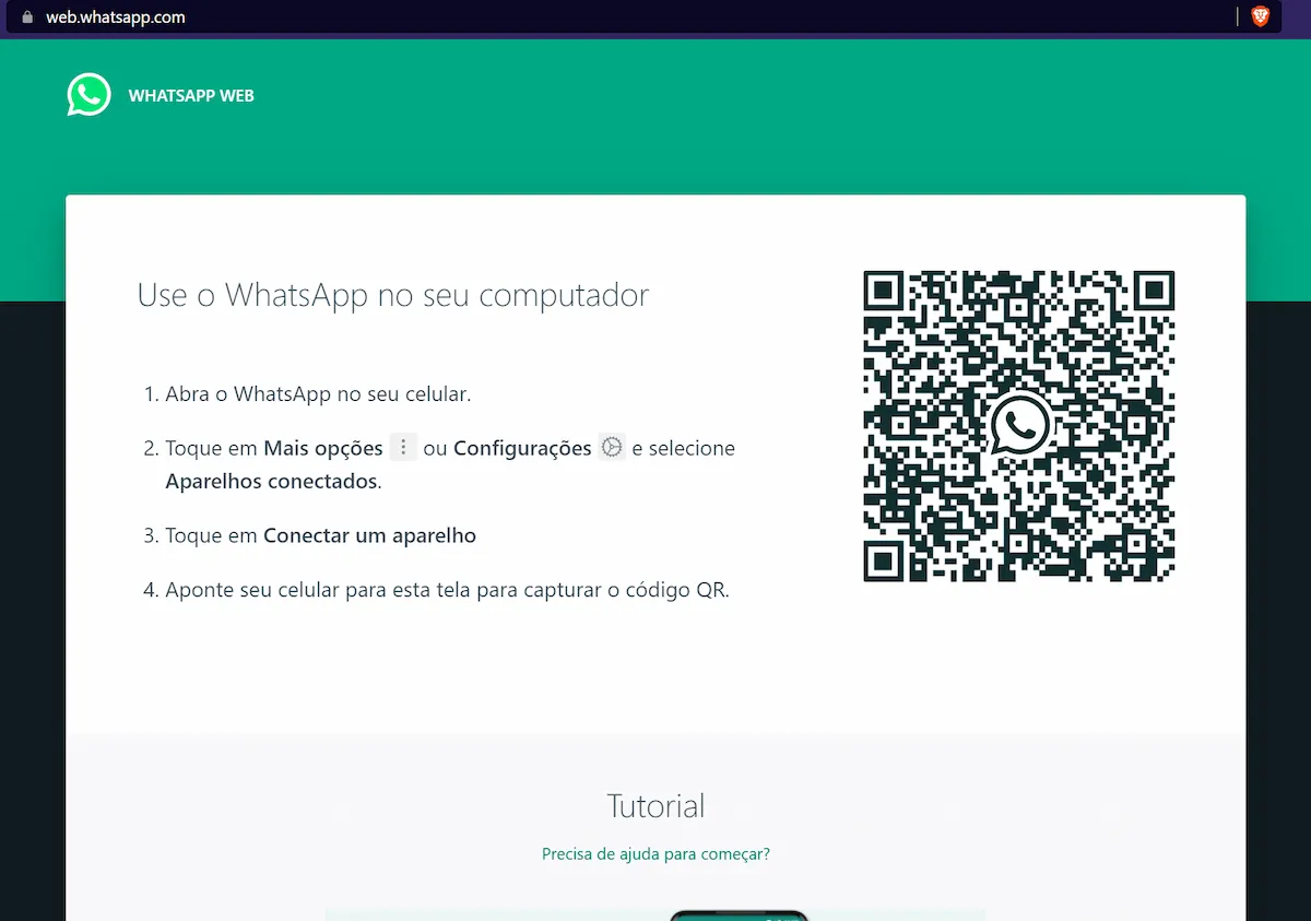 Como Usar o WhatsApp Web