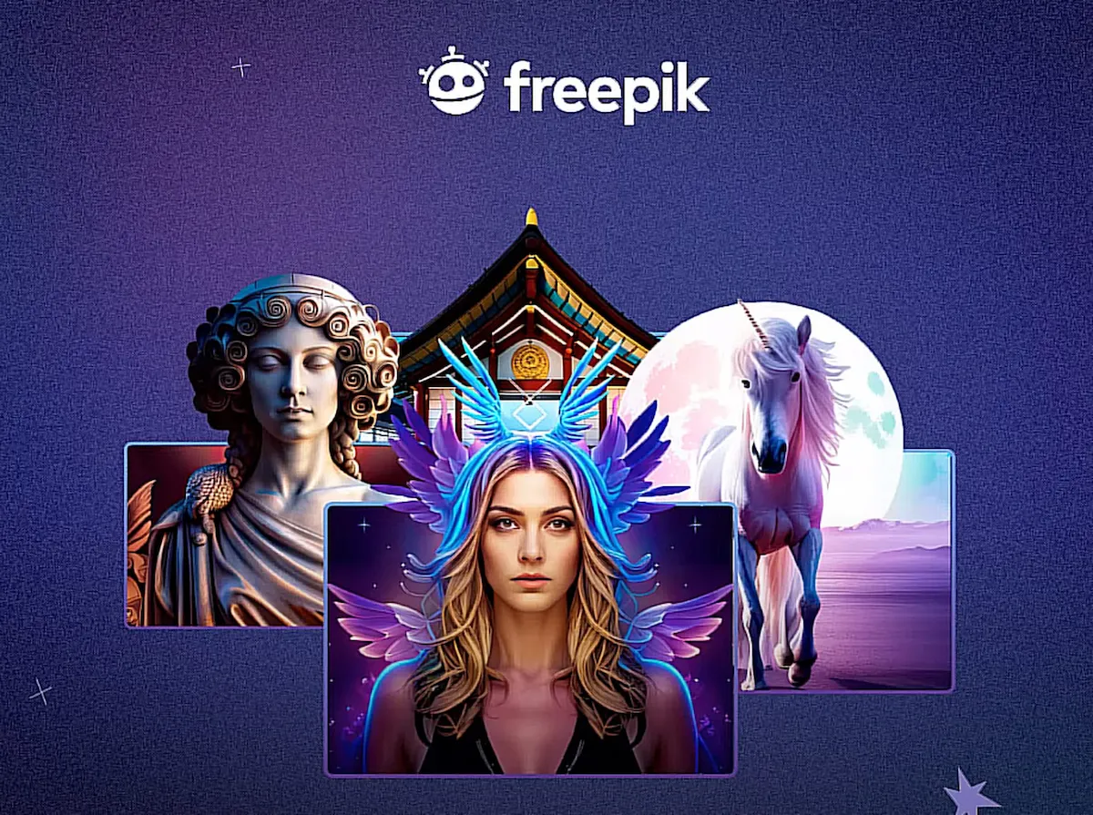 O Freepik AI cria boas imagens, mas não tão impressionantes quanto as criações da Midjourney
