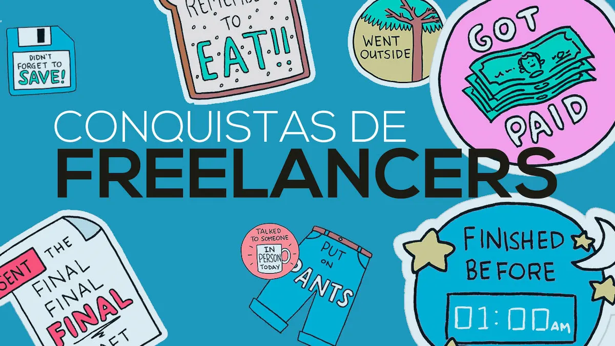 As conquistas para uma vida de freelancer gamificada