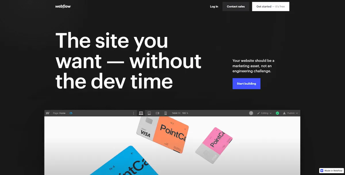 Webflow – É o melhor construtor de site?