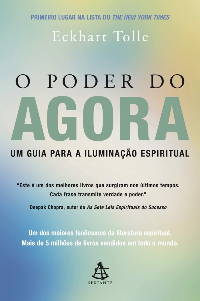 Capa do livro o poder do agora