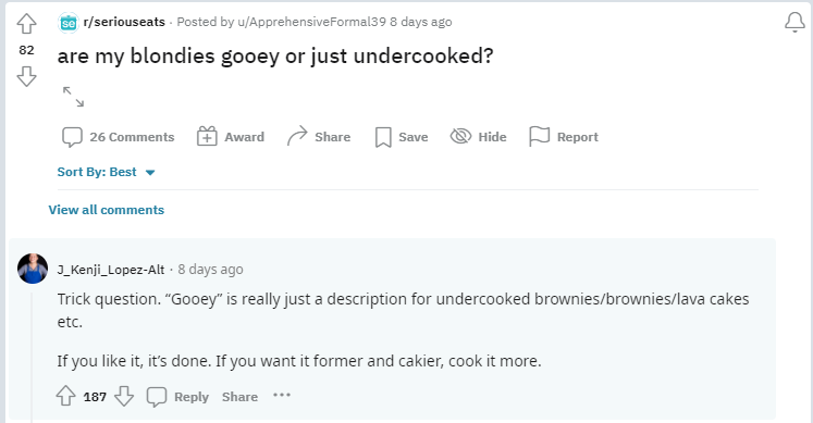 interação no reddit