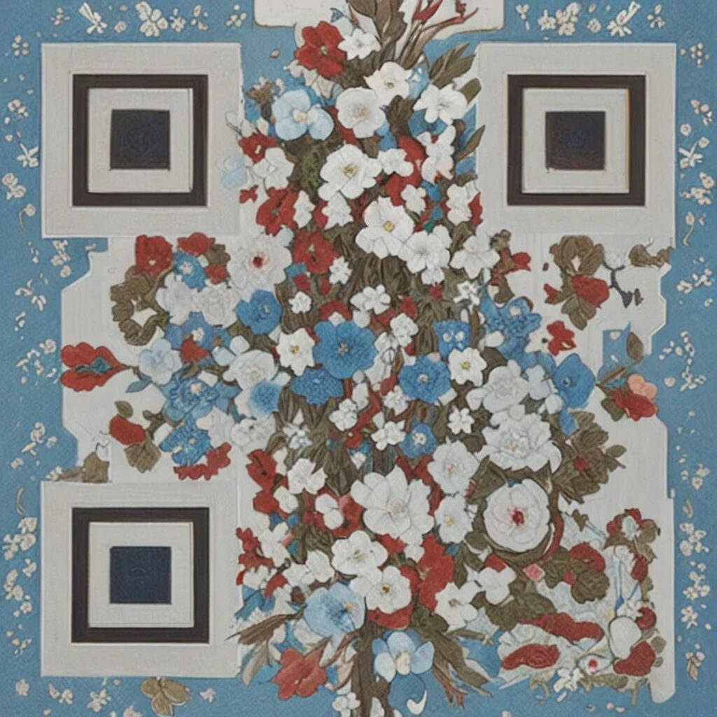 qr code com imagem artística feita por IA