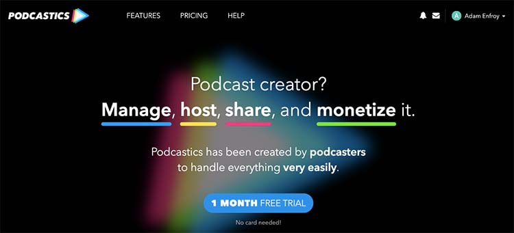 Capa do podcastics