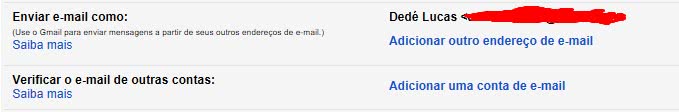 juntar vários e-mails em uma só caixa no gmail