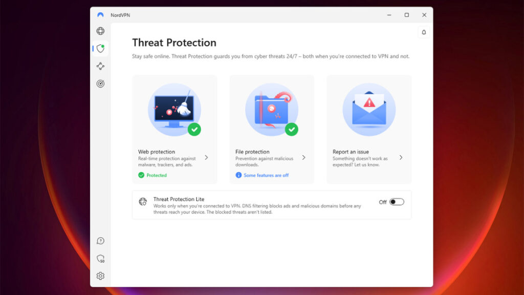 proteção contra malwares no nordvpn