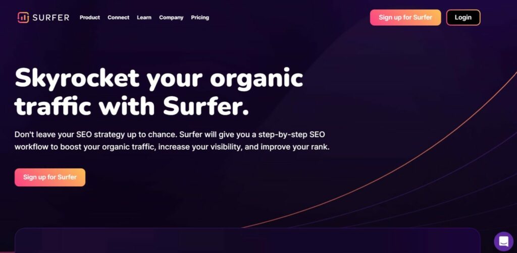 surferseo usa inteligência artificial para SEO