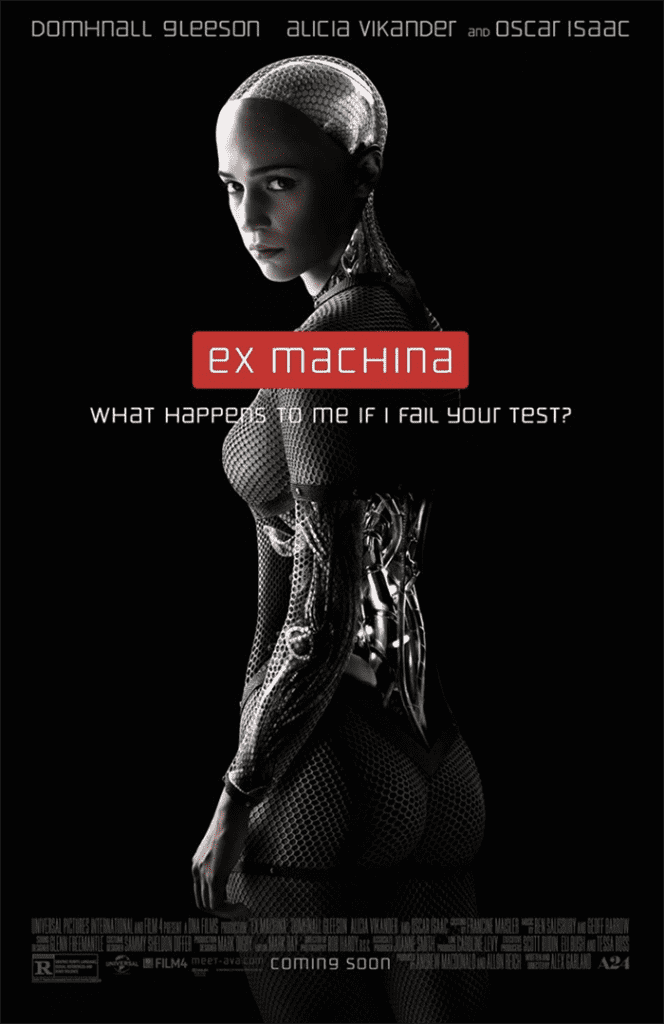 ex machina é um filme de IA