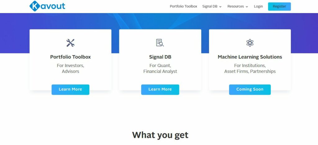 software de investimentos com inteligência artificial Kavout