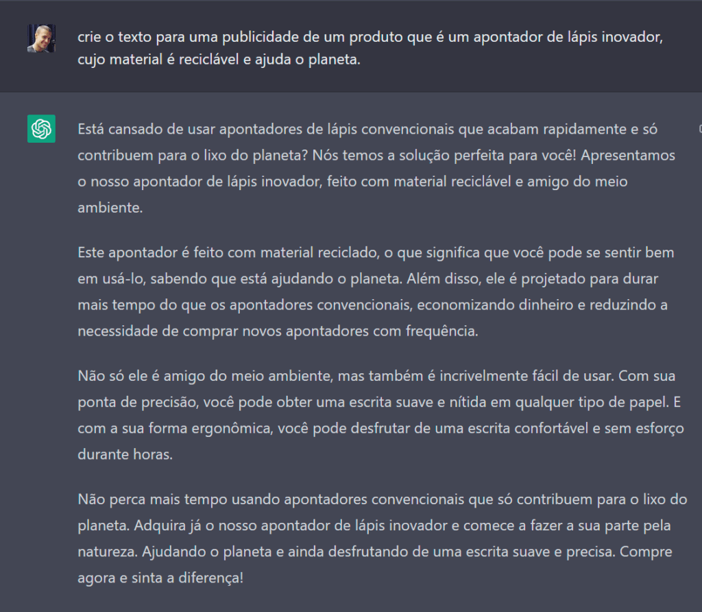 criando copy para publicidades no chatgpt
