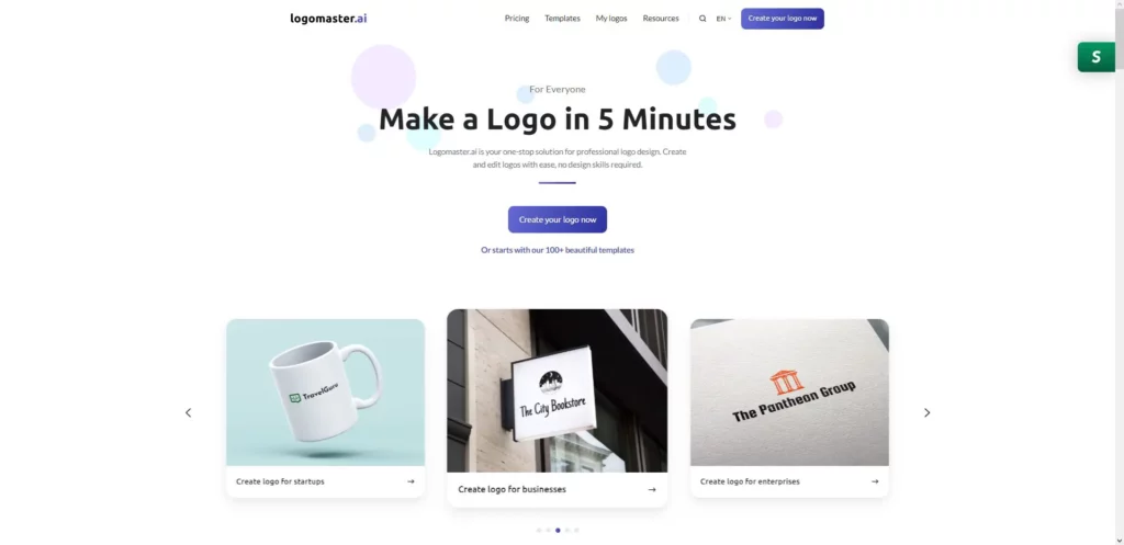 criador de logo com ia da logomaster