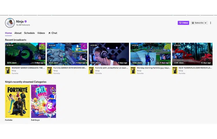 O ninja é uma das pessoas que mais ganha dinheiro no twitch