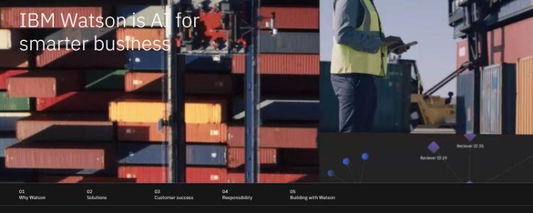 site do IBM Watson