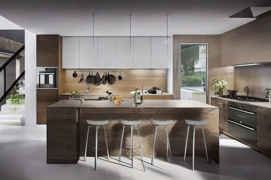 As ferramentas de design de interiores com IA podem ajudar na seleção e busca de móveis, luminárias e itens decorativos que estejam alinhados com o estilo de design.