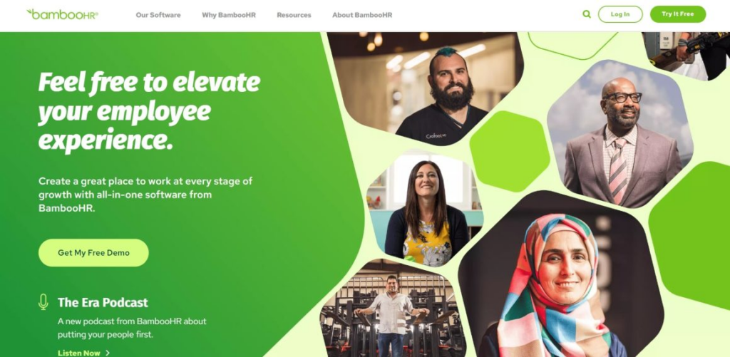 BambooHR – Software HRIS completo com interface intuitiva e fluxos de trabalho conectados para pequenas e médias empresas