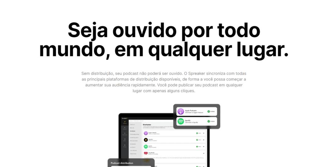 recurso do spreaker