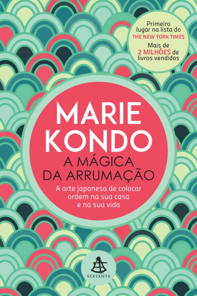 Capa do livro a mágica da arrumação