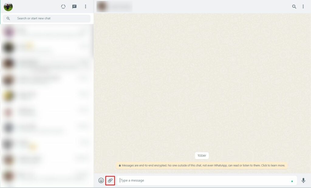 Envio de mensagens