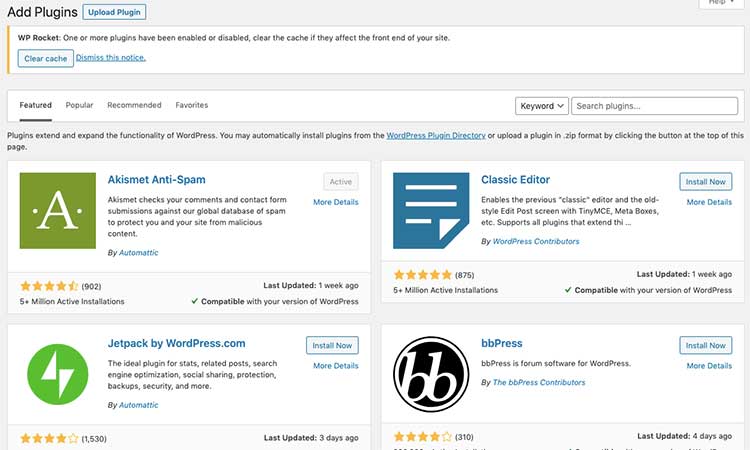 plugins importantes para um blog no wordpress