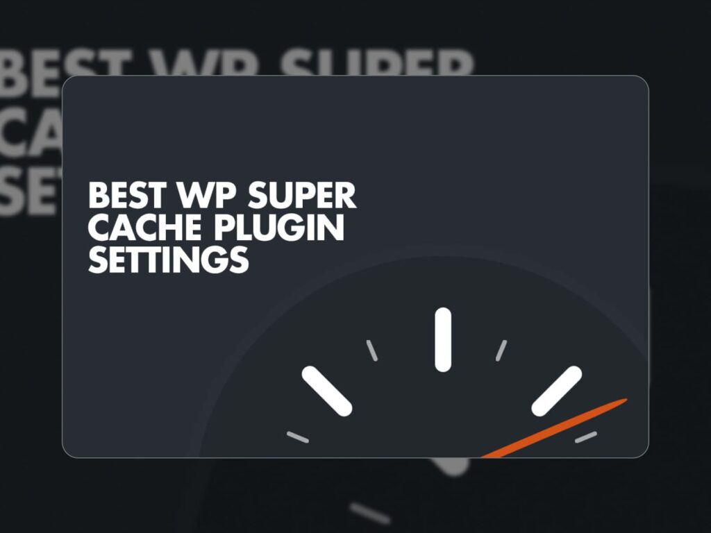 wp super cache