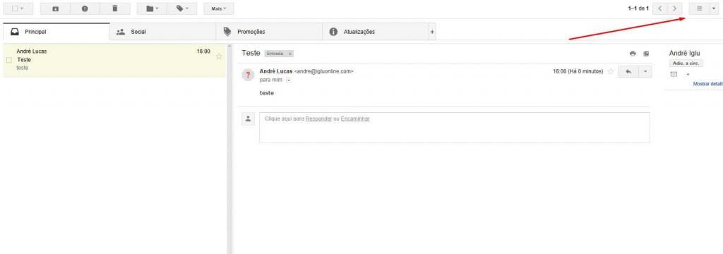 Customizar gmail como visualizar