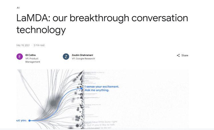 LaMDA é uma alternativa do chatgpt