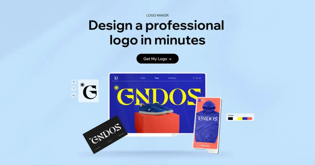 wix é um dos melhores geradores de logo com IA