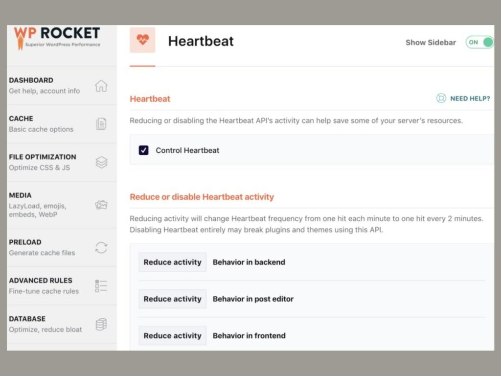configuração do heartbeat