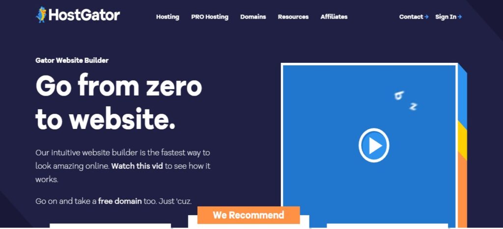 Gator da hostgator é uma alternativa ao duda