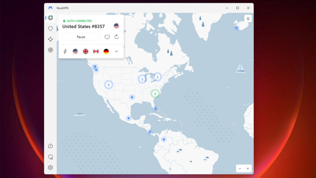 usando o vpn do nordvpn