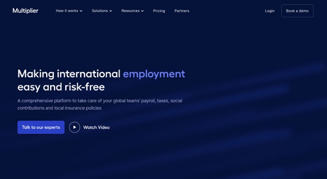 Multiplicador – Ferramenta EOR que melhora a gestão de recrutamento para escalar seus esforços de emprego com uma faixa de preço transparente