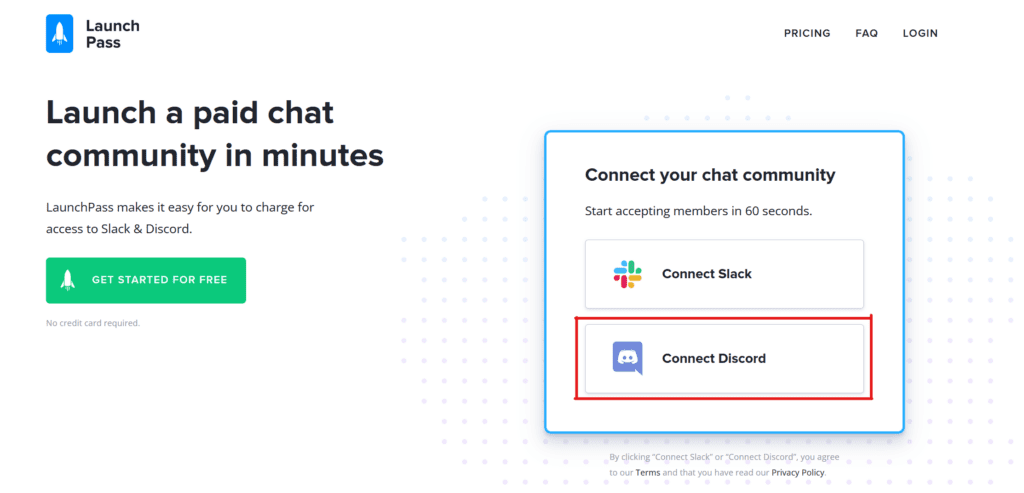 usar o launchpass para vender acesso ao servidor e ganhar dinheiro com discord