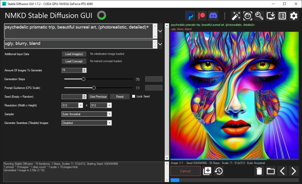 stable diffusion rodando no windows