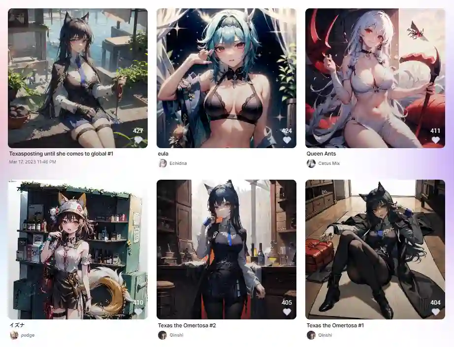 PixAI.Art modelo para gerar arte nsfw com IA