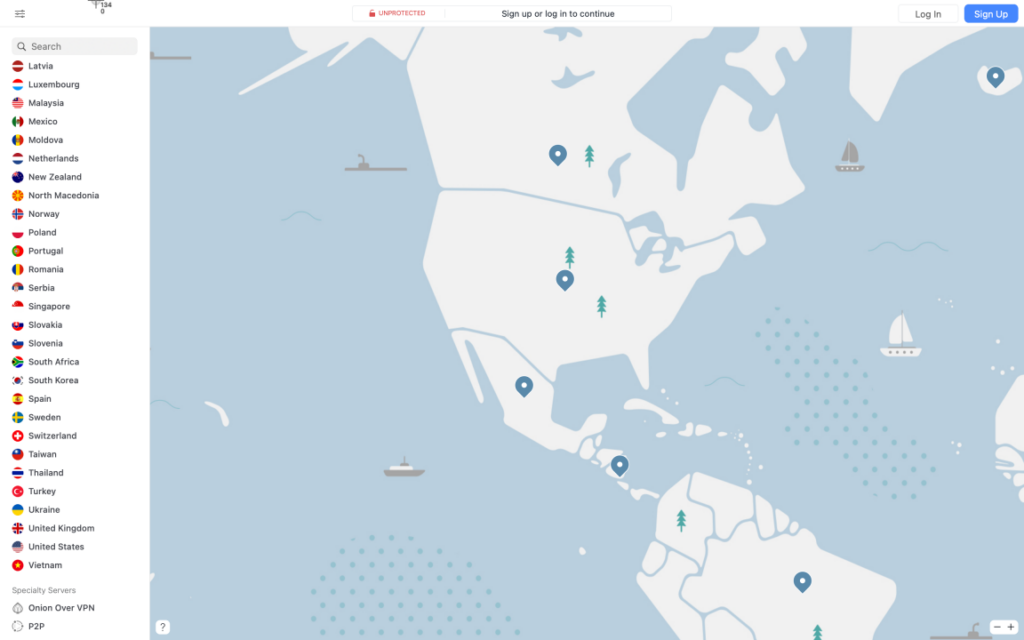 nordvpn no macOS