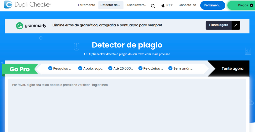 página do duplichecker