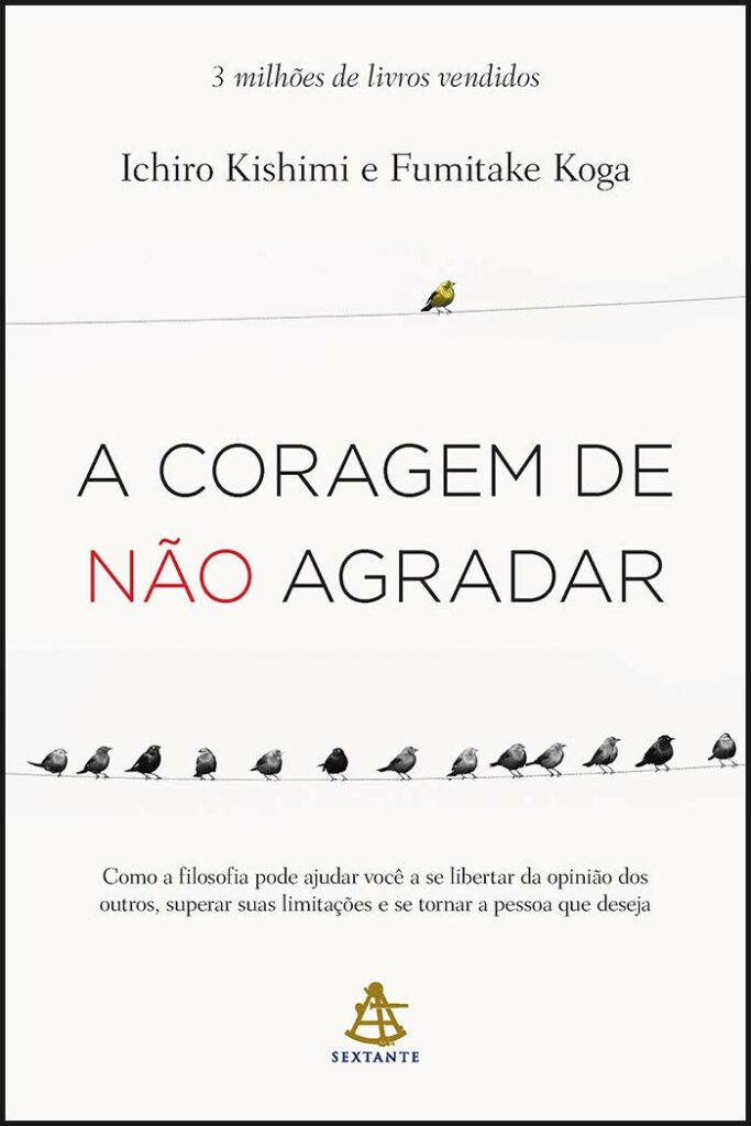 capa do livro A Coragem de Não Agradar