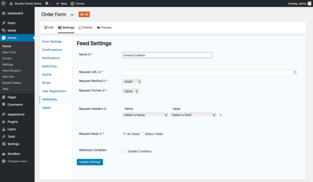 Adicionar webhooks aos seus aplicativos
