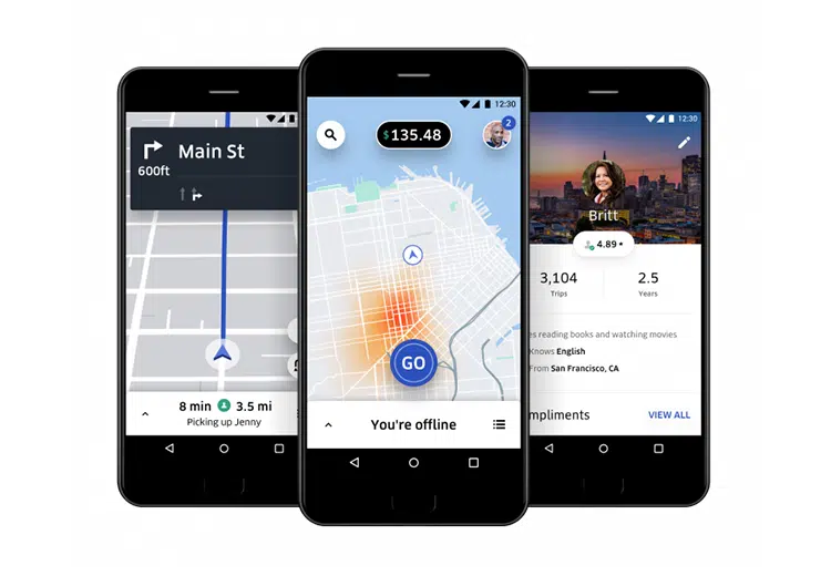 usar aplicativos de compartilhamento de corridas para ganhar dinheiro pelo celular