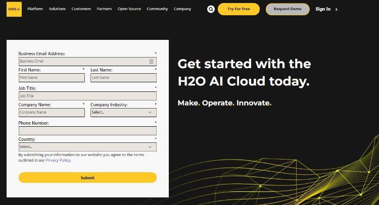 PReço do H20.ai