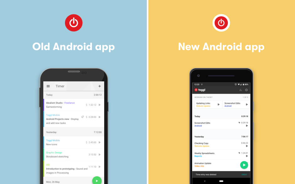 app android toggl