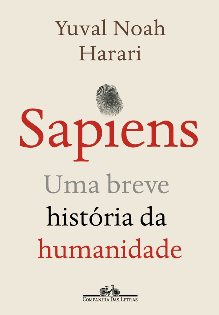 capa do livro Sapiens: Uma breve história da humanidade