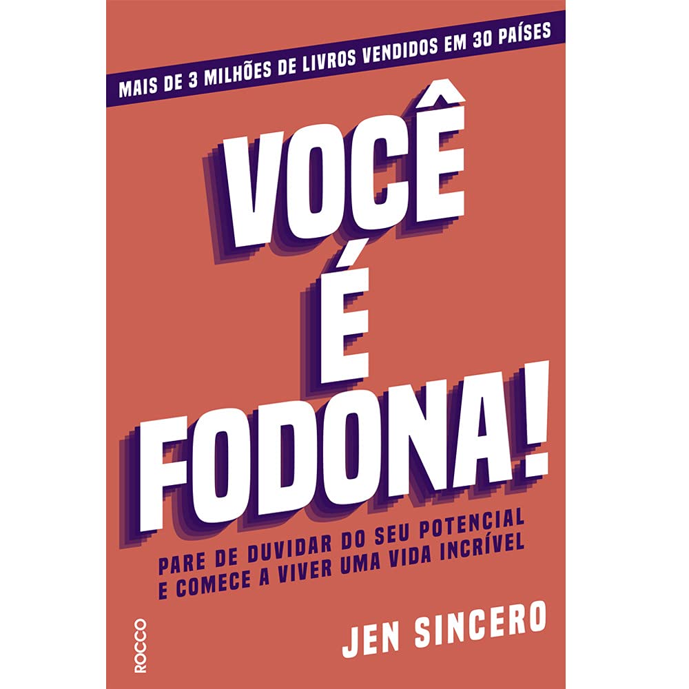 Capa do livro Você é Fodona