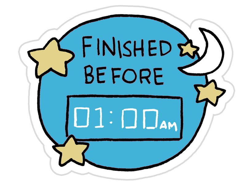 emblema terminou antes das 1 da manhã