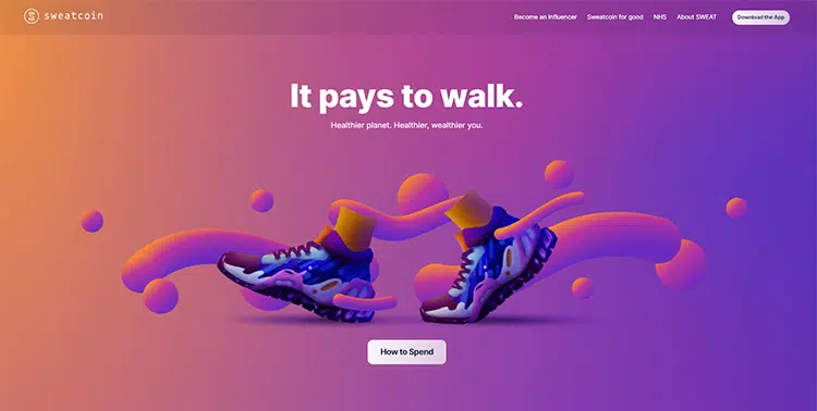 usar o sweatcoin para ganhar dinheiro andando