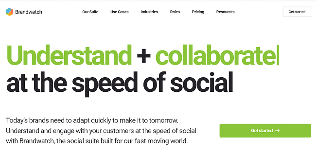Brandwatch é um ótimo agendador de posts para mídias sociais